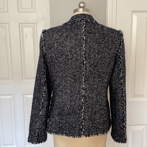 Tweed/Boucle jacket, Jones New York, New with Tags - Picture 3 of 6